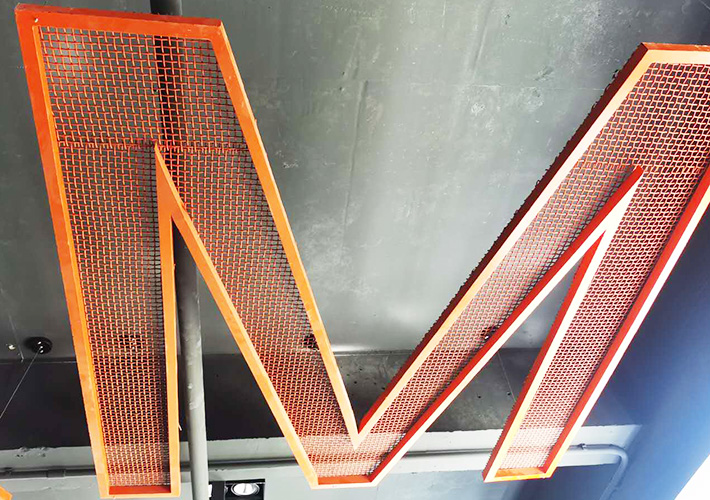 長沙烤漆立體字